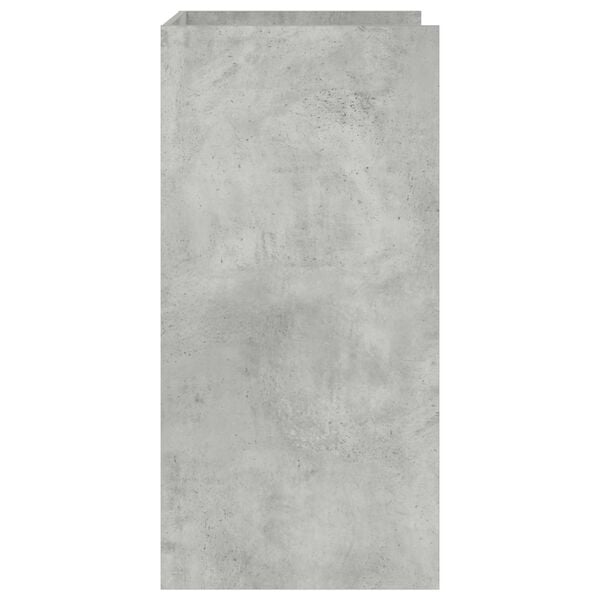 vidaXL Vaskemaskin skap Betong 67,5 x 48 x 97 cm Konstruert tre