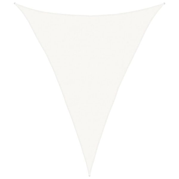 vidaXL Solseil 160 g/m&sup2; hvit 4x5x5 m HDPE