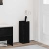 vidaXL Parasollstativ Svart Eik 20 x 20 x 55,5 cm Konstruert tre