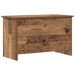 vidaXL Oppbevaringskiste Gammelt tre 80 x 40 x 50 cm Konstruert tre