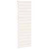 vidaXL Sebragardin marmor beige stoff bredde 85,9 cm polyester
