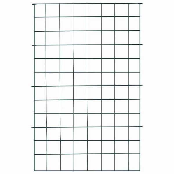 vidaXL Damhegnsett 8 pcs gr&oslash;nn 50 x 80 cm St&aring;l