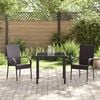 vidaXL Hage Spisegruppe 5 pcs Brun Poly rattan