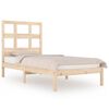 vidaXL Sengeramme uten madrass 90x200 cm heltre furu