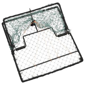 vidaXL Fuglefelle gr&oslash;nn 34x32 cm st&aring;l