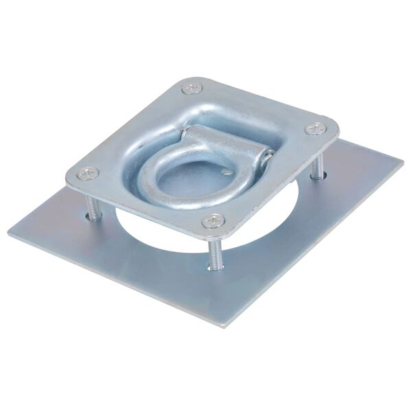 vidaXL Festeringer for tilhenger 8 stk galvanisert st&aring;l 2000 kg