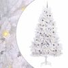 vidaXL Kunstig juletre 270 cm PVC og st&aring;l Hvit