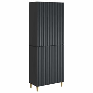 vidaXL Skapsett 2 pcs 66 x 34,5 x 90 cm Konstruert tre