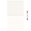 vidaXL Sebragardin marmor beige stoff bredde 125,9 cm polyester