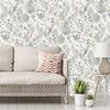 DUTCH WALLCOVERINGS Veggpanel blader og tukan beige