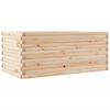 vidaXL Plantekasse 110x60x46 cm heltre furu