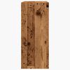 vidaXL Bokhylle/romdeler gammelt tre 80x30x72 cm