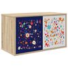 vidaXL Vegghengt TV-skap MAINZ 69 x 33 x 40 cm Sonoma eik