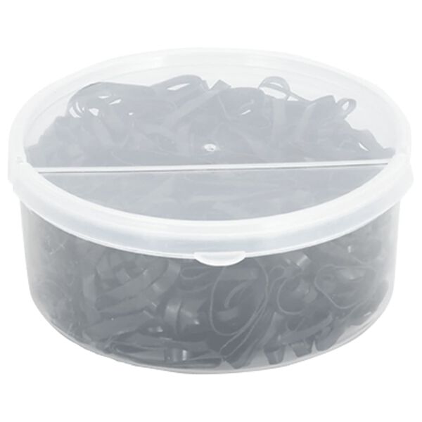 vidaXL H&aring;rstrikker for hester 500 stk svart silikon