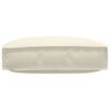vidaXL Pallepute for sete Krem 60 x 60 x 12 cm Oxford-stoff