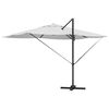 vidaXL Kipp Roma Parasol Beige og svart 352 x 251 x 265 cm