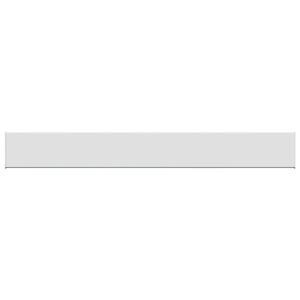 vidaXL Vinduskarmer Hvit 60 x 15 x 4,5 cm PVC