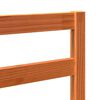vidaXL Seng Hodegjerde Vokset Brun 105,5 x 4 x 104 cm Massiv furu