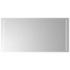 vidaXL Baderomsspeil med LED 40x80 cm