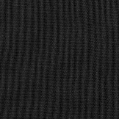 vidaXL Lystett gardin med kroker og lin-design svart 290x245 cm