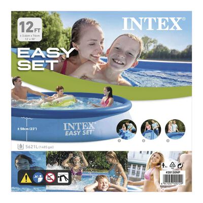 Intex Svømmebasseng Easy Set 366x76 cm 28130NP