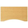 vidaXL Skrivebordsplate 100x60x2,5 cm bambus