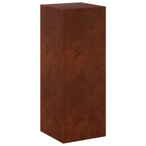 vidaXL Planteholder Rusten 30 x 30 x 80 cm Cortenst&aring;l