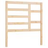 vidaXL Sengegavl 96x4x104 cm heltre furu