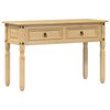 vidaXL Konsollbord Corona 115x46x73 cm heltre furu