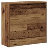 vidaXL Sko Skap 60 x 21 x 57 cm Konstruert tre Gammelt tre