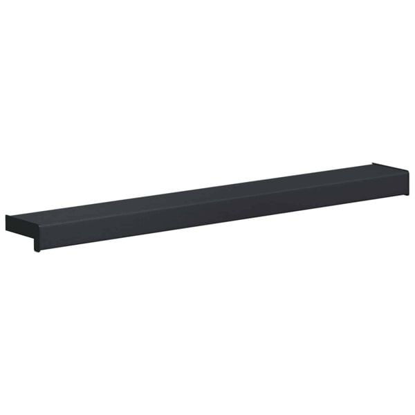 vidaXL Vinduskarmer Antrasitt med treslag 60 x 10 x 4,5 cm PVC
