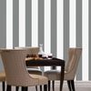 DUTCH WALLCOVERINGS Veggpanel striper hvit og gr&aring; 7358-0