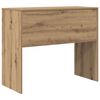 vidaXL Skrivebord Artisan Eik 90 x 40 x 76 cm