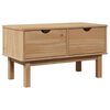vidaXL Gangbenk OTTA 80x40x45 cm heltre furu