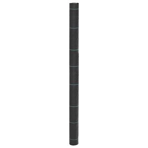 vidaXL Ugressmembran svart 1,5x100 m PP
