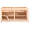 vidaXL Hamsterbur 104x52x54 cm heltre gran