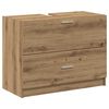 vidaXL Baderomsskap med d&oslash;r Artisan Eik 78 x 37 x 59 cm Konstruert tre