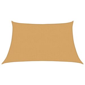 vidaXL Solseil 160 g/m&sup2; trapesformet lysegr&aring; 3/4x2 m HDPE