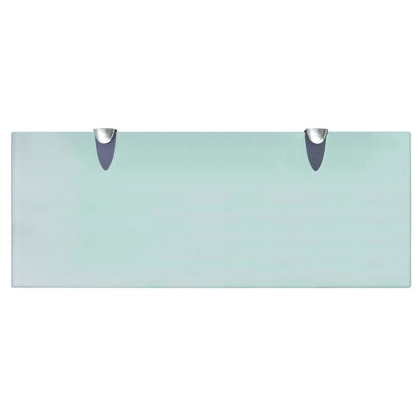 vidaXL Flytende hylle glass 50x20 cm 8 mm