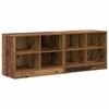 vidaXL Sengeskap 2 stk. Gammelt tre 66 x 33 x 48 cm Konstruert tre