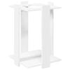 vidaXL Biljardqueue stativ Konstruert tre 42 x 43 x 60 cm Hvit