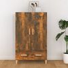 vidaXL Highboard r&oslash;kt eik 70x31x115 cm konstruert tre