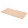 vidaXL Bordplater MDF 10 stk rektangulær 120x60 cm 2,5 mm