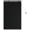vidaXL Venetiansk persienne Svart 90 x 130 cm 35 mm