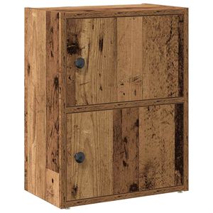 vidaXL Bokhylle gammelt tre 40x24x52 cm konstruert tre
