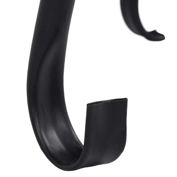 vidaXL B&aring;lfatbord mosaikk svart og hvit 68 cm keramikk