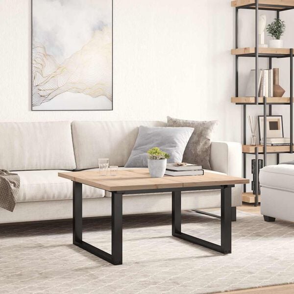 vidaXL Bordplater 2 stk 90x45x2,5 cm rektangul&aelig;r heltre furu