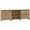 vidaXL Serviesskap 3 stk. Artisan Eik 70 x 41 x 75 cm Konstruert tre