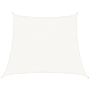 vidaXL Solseil 160 g/m&sup2; hvit 3/4x3 m HDPE