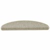 vidaXL Selvklebende trappematter sisal 30 stk 65x21x4 cm lysegr&oslash;nn